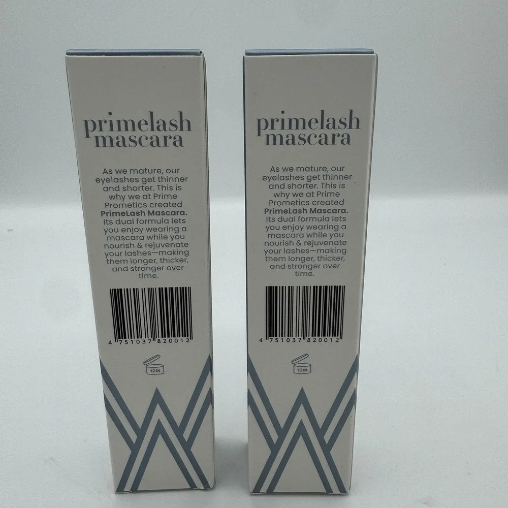 Prime Prometics Primelash Mascara - Lot Of 2- Black NEW Mature Skin 50+ - Picture 2 of 5